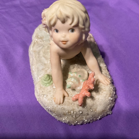 Coral Kingdom mermaid statue “Danae” 1995.  H140 - Picture 2 of 5